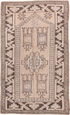 Antique Oushak Area Rug (2' x 4')